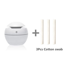 Load image into Gallery viewer, Mini USB Ultrasonic Essential Oil Diffuser, Air Humidifier, Wood Grain, 7 LED Light, For Home Aromatherapy