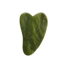 Load image into Gallery viewer, Natural Jade Roller Facial Massager and Guasha Massage Board Set