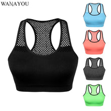 Load image into Gallery viewer, Women's Breathable Yoga Top - Quick Dry - Seamless Sports Bra - Tank Top
