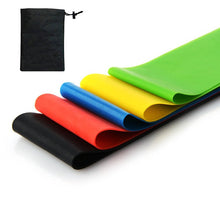 Load image into Gallery viewer, 5PCS Yoga Rubber Resistance Bands
