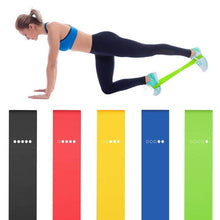 Load image into Gallery viewer, 5PCS Yoga Rubber Resistance Bands
