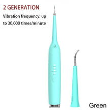 Load image into Gallery viewer, Electric Sonic Oral Irrigator - Dental Scaler - Tooth Calculus Tartar Remover - Healthy Gums - Whitener - Teeth Cleaner
