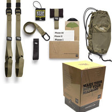 Load image into Gallery viewer, Military Tactical Suspension Trainer - Belt Hanging Tension Belt - Gravity Resistance Fitness Equipment Set
