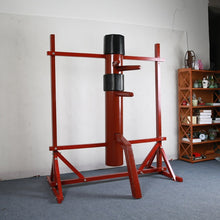Load image into Gallery viewer, Wing Chun exercises, wall-mounted wooden piles, frame wooden piles, standard training
